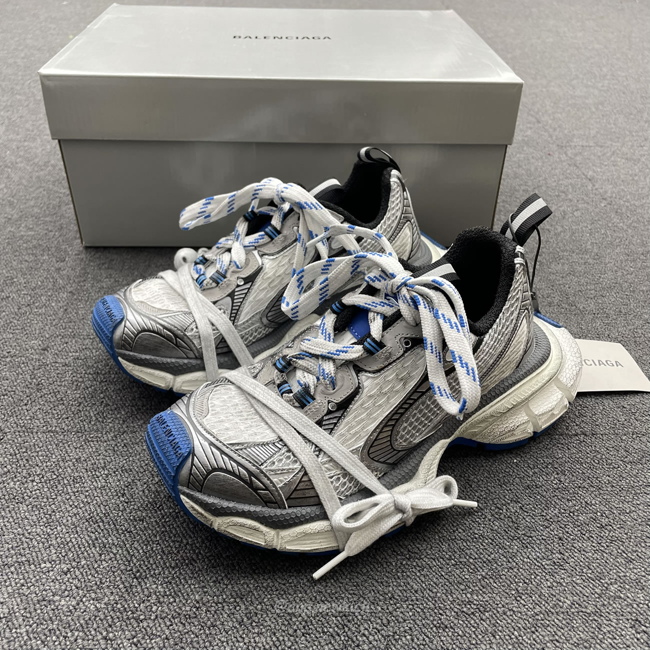 Balenciaga 3xl Trainer Grey White Blue 734731 W3xl7 1214 (7) - newkick.app